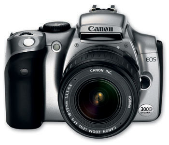 EOS 300D front view